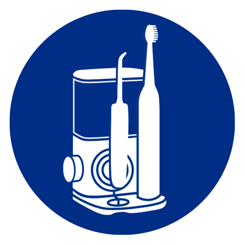 Waterflosser en tandenborstel in één
